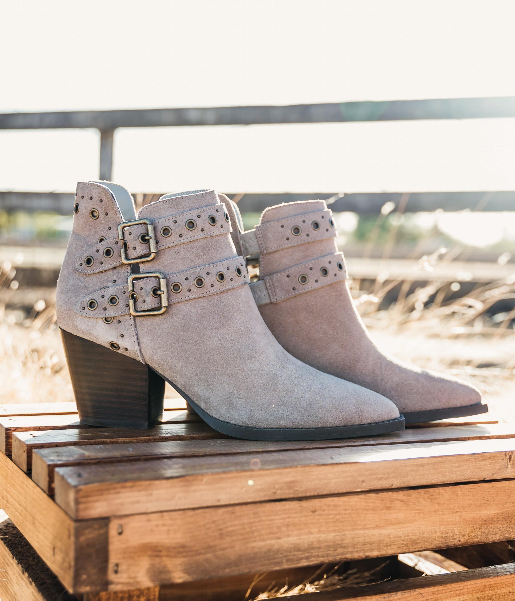 Elsa Leather Ankle Boot in Tan (Online Exclusive) Product Image