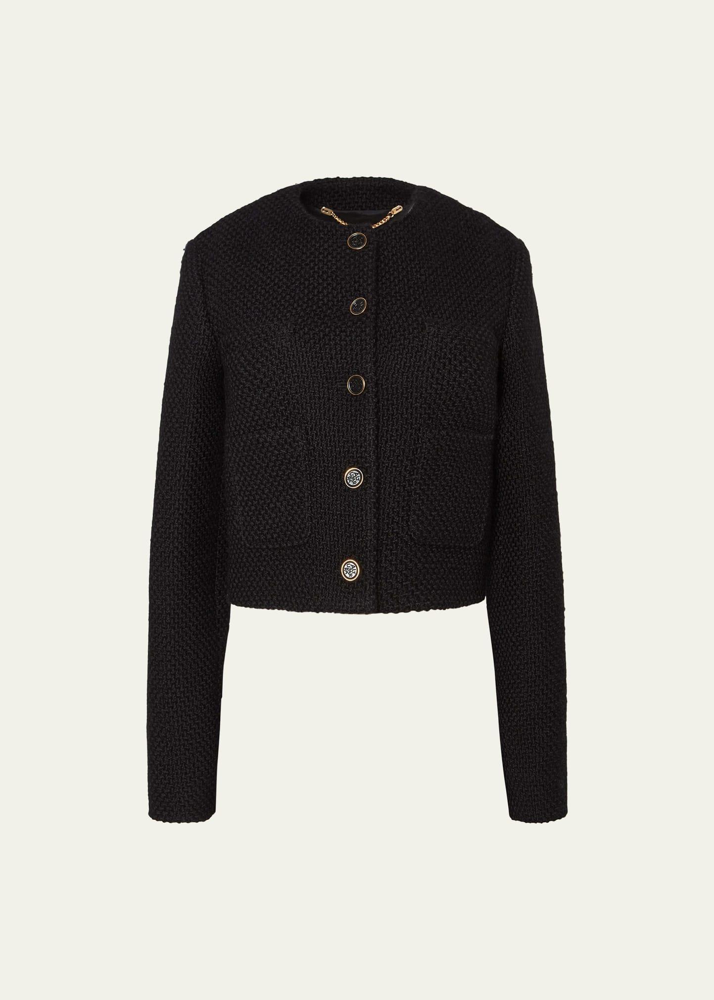 Womens Bernadette Wool-Blend Tweed Jacket Product Image