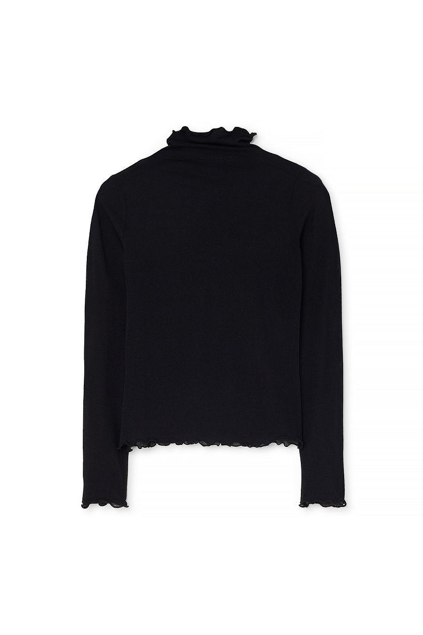 Sheer Long Sleeve Top Product Image