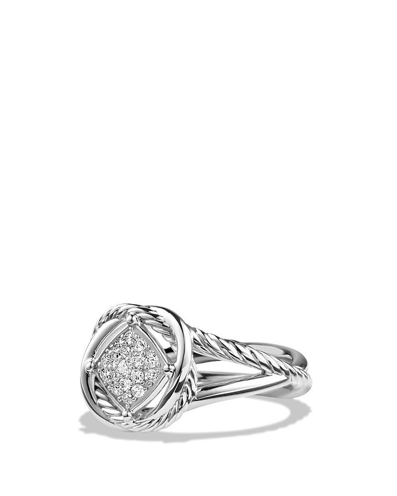 David Yurman Infinity Ring with Diamonds Product Image