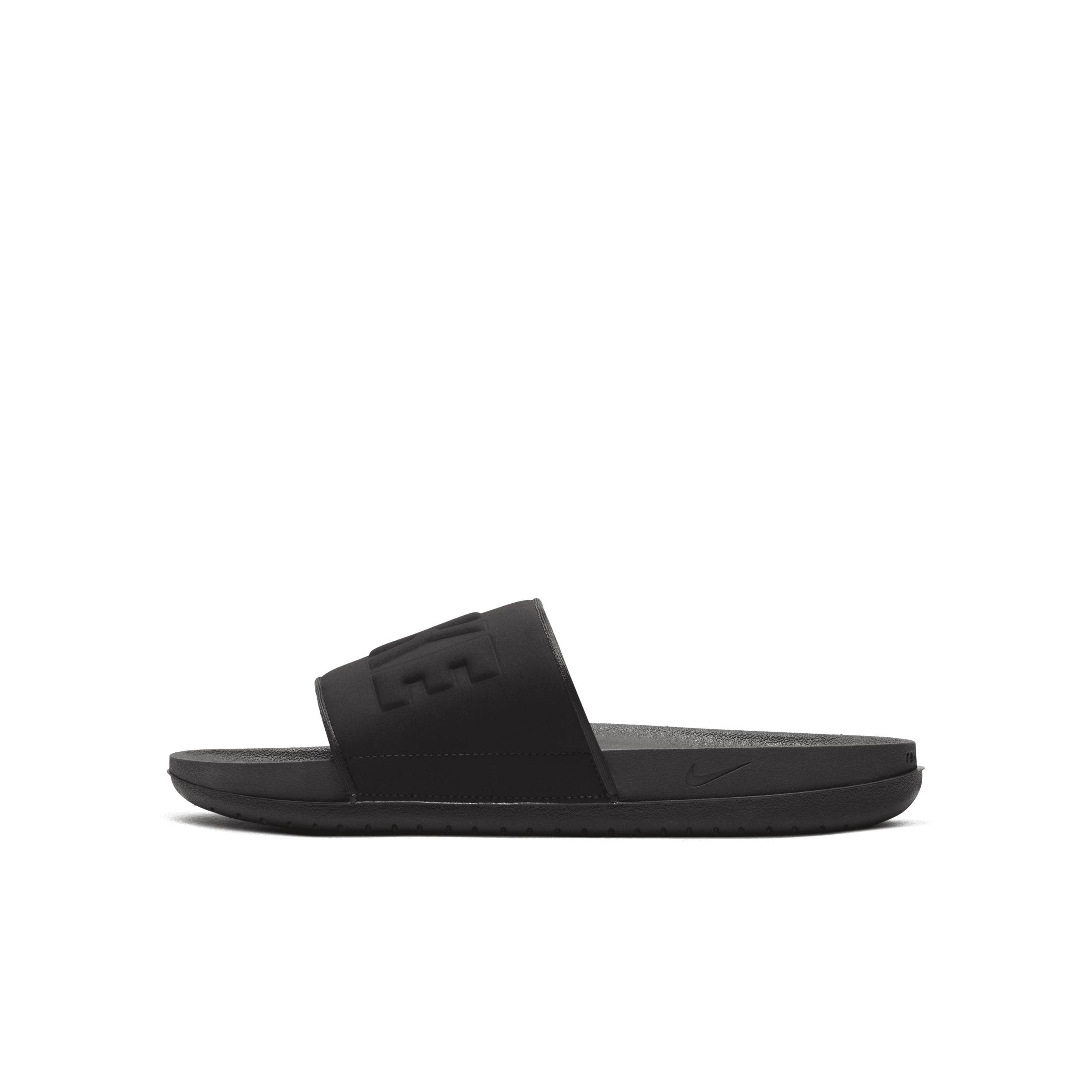Nike Offcourt Men's Slide Sandals, Size: 15, Grey Black Product Image