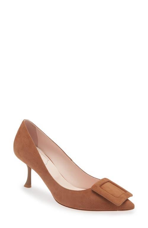 Viv In The City Suede Buckle Pumps Product Image