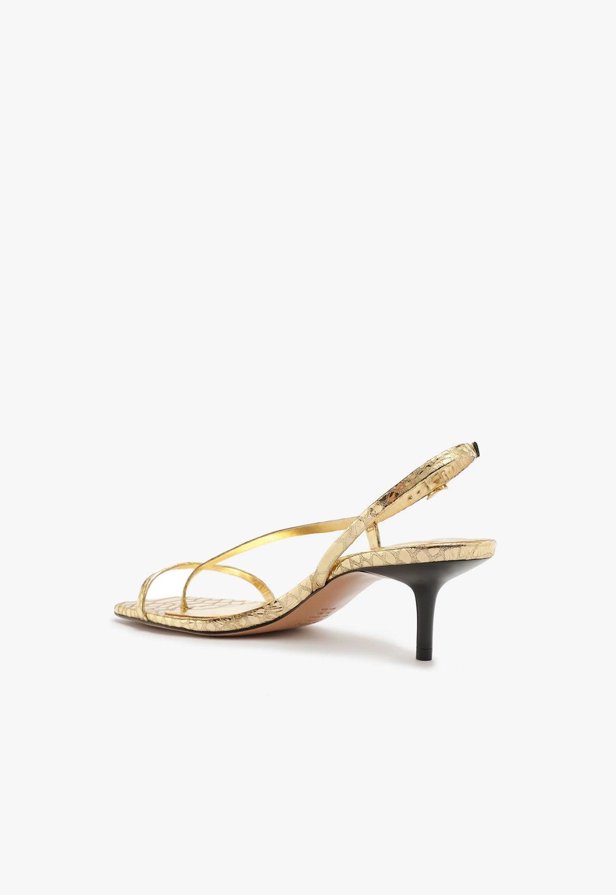 Heloise Metallic Leather Sandal Product Image