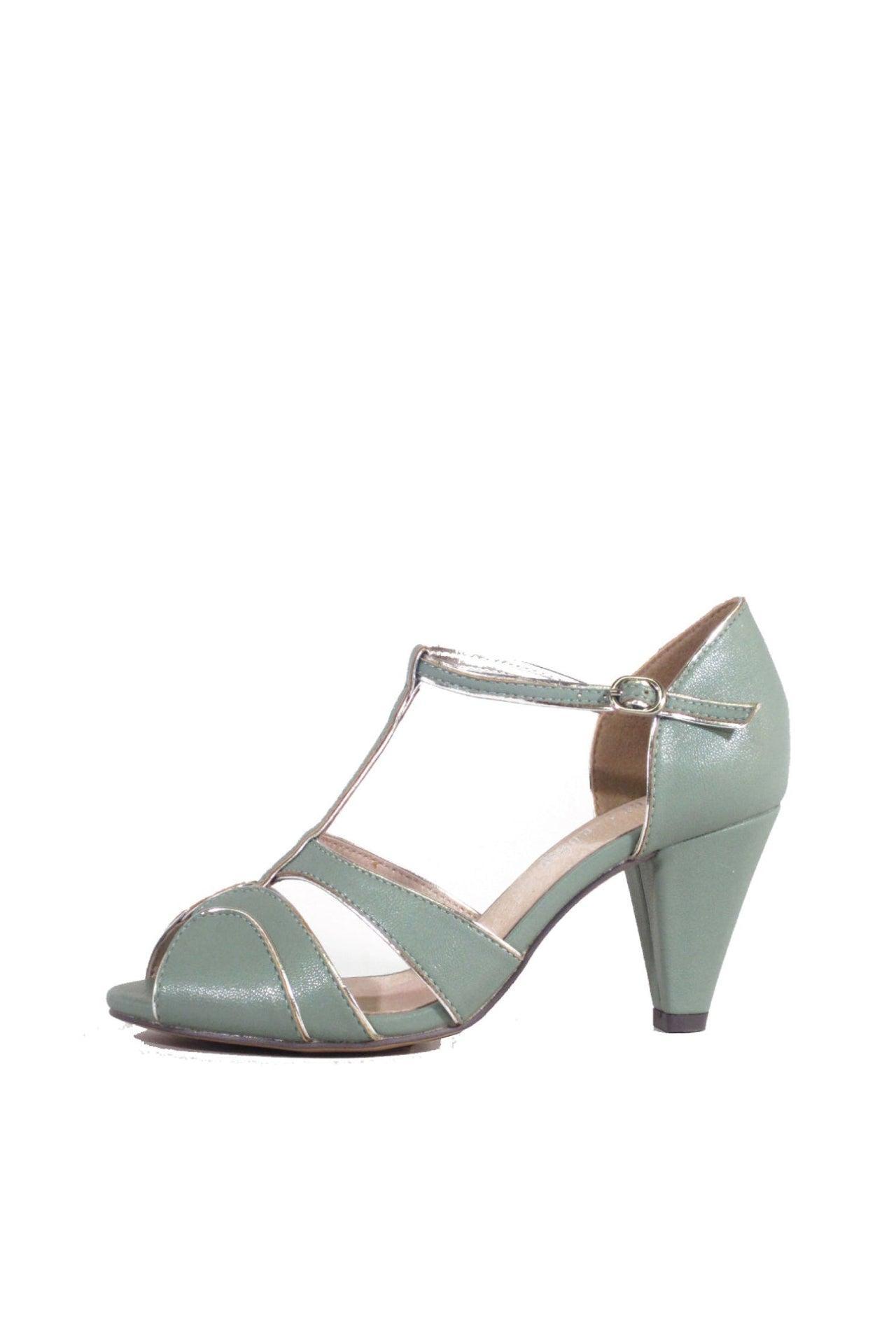 Penelope T-Strap Heels Product Image