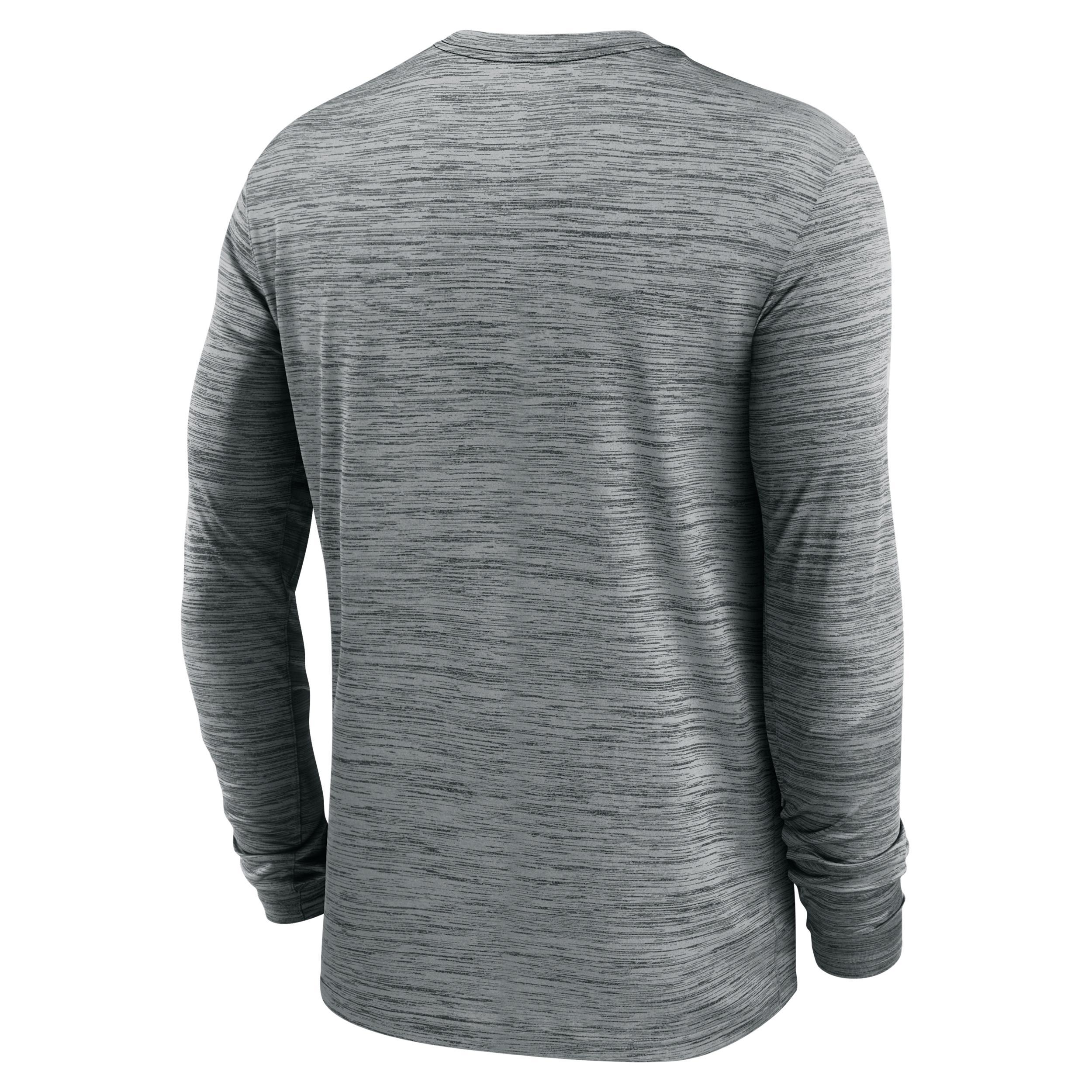 Men's Florida Sideline Velocity Jordan Brand Dri-FIT College Long-Sleeve T-Shirt Product Image