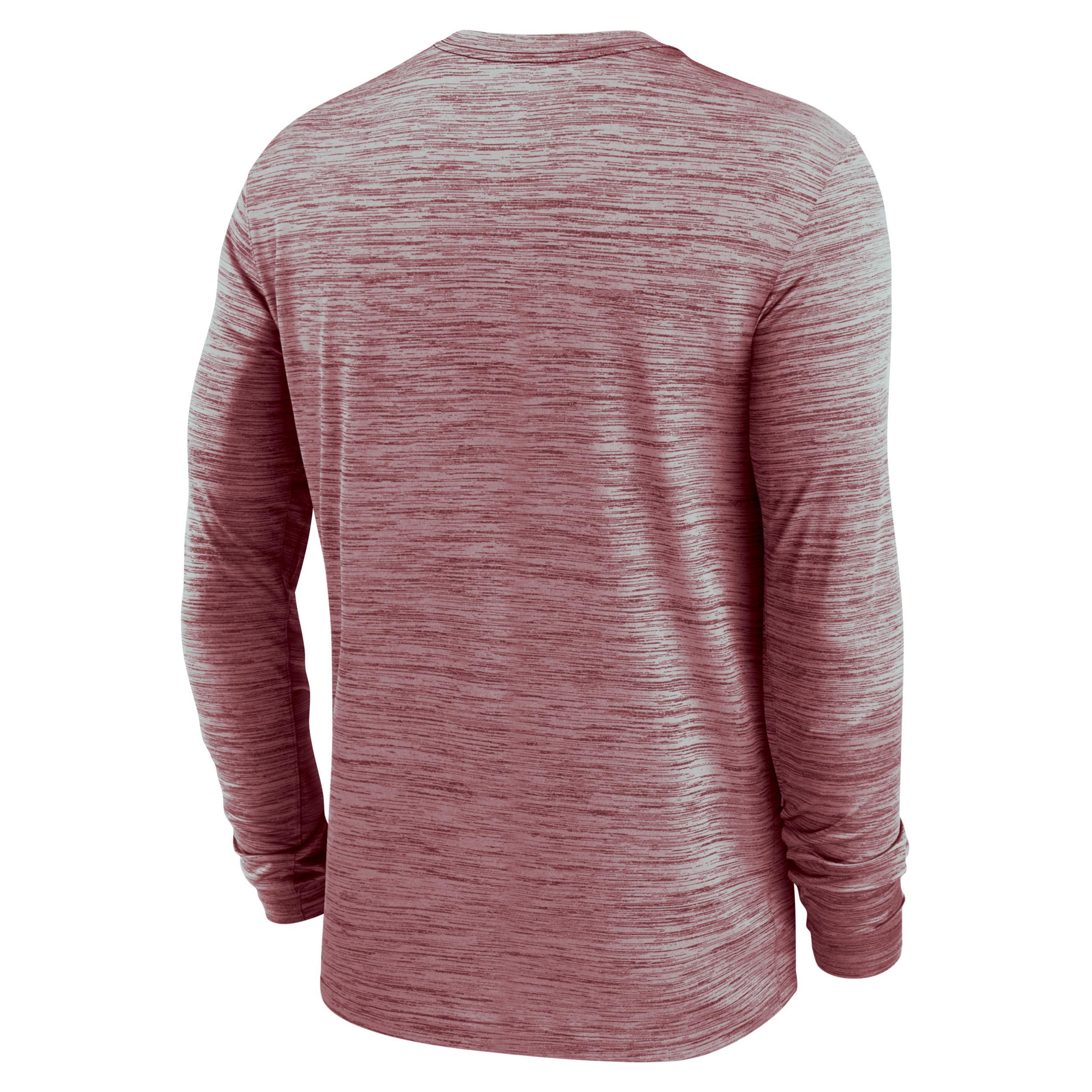 Tampa Bay Buccaneers Sideline Velocity Nike Men's Dri-FIT NFL Long-Sleeve T-Shirt Product Image