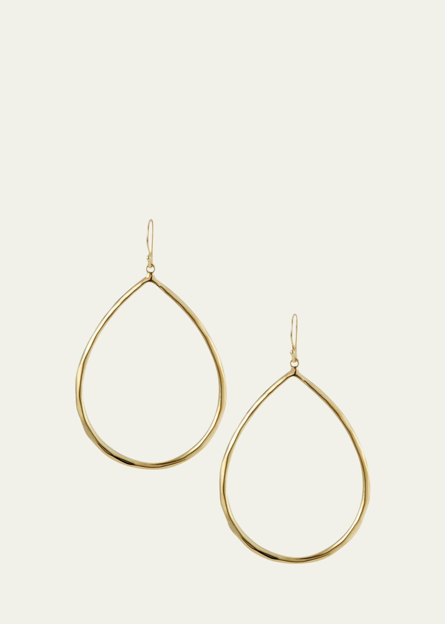 Ippolita 18K Yellow Gold Glamazon Faceted Large Teardrop Earrings Product Image