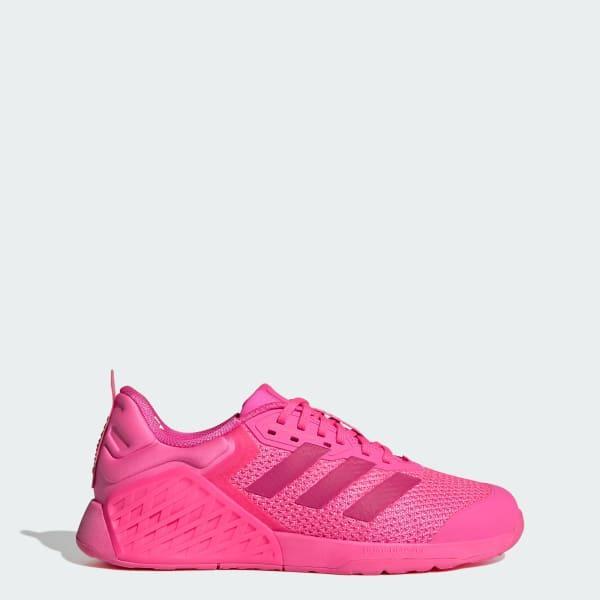 adidas Dropset 3 strength training shoes Lucid Pink 5 Womens Product Image