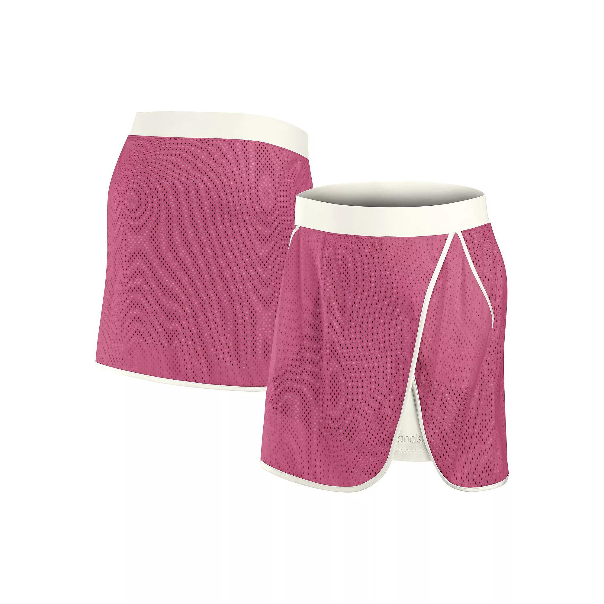 Women's Fanatics Pink Kansas City Chiefs Studio Wellness Skort, Size: Small Product Image
