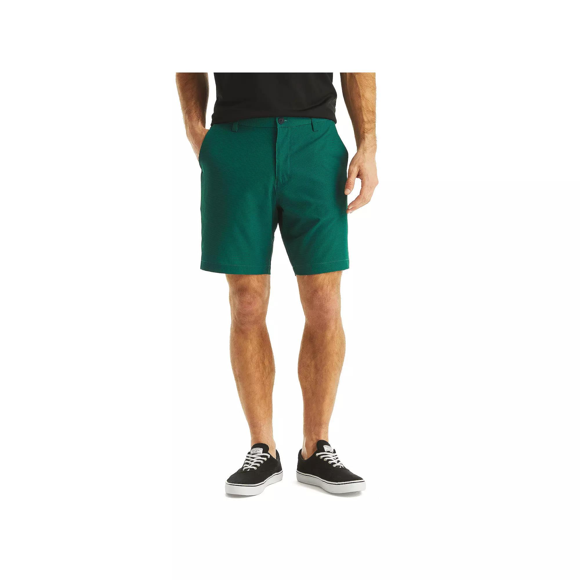 Men's Nautica Printed Performance Shorts, Size: 42, Green Leaf Product Image