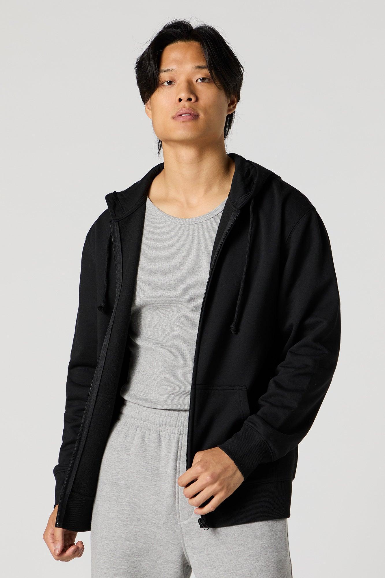 Fleece Everyday Zip-Up Hoodie Male Product Image