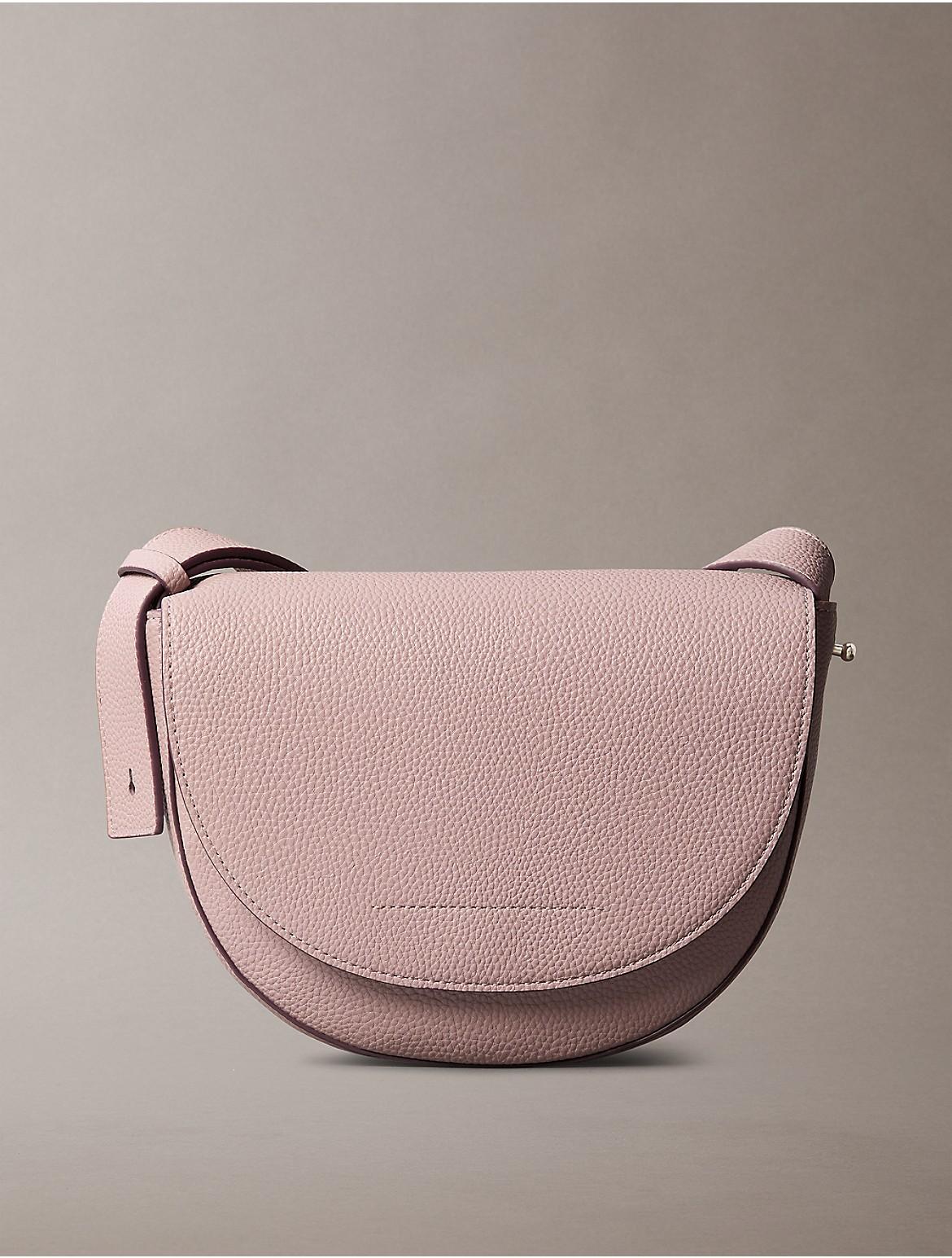Calvin Klein Womens Archive Hardware Saddle Bag - Pink Product Image