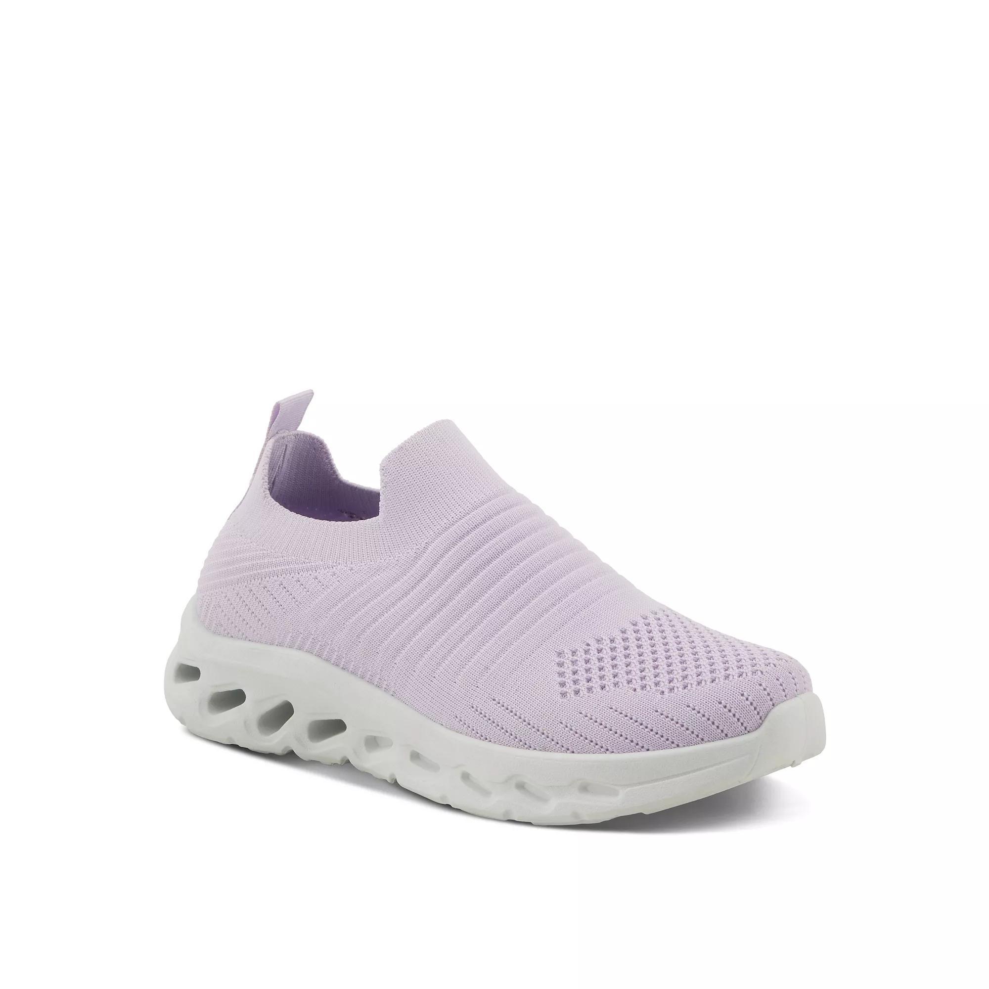 Flexus Scruggs Womens Slip-On Sneakers Purple Product Image