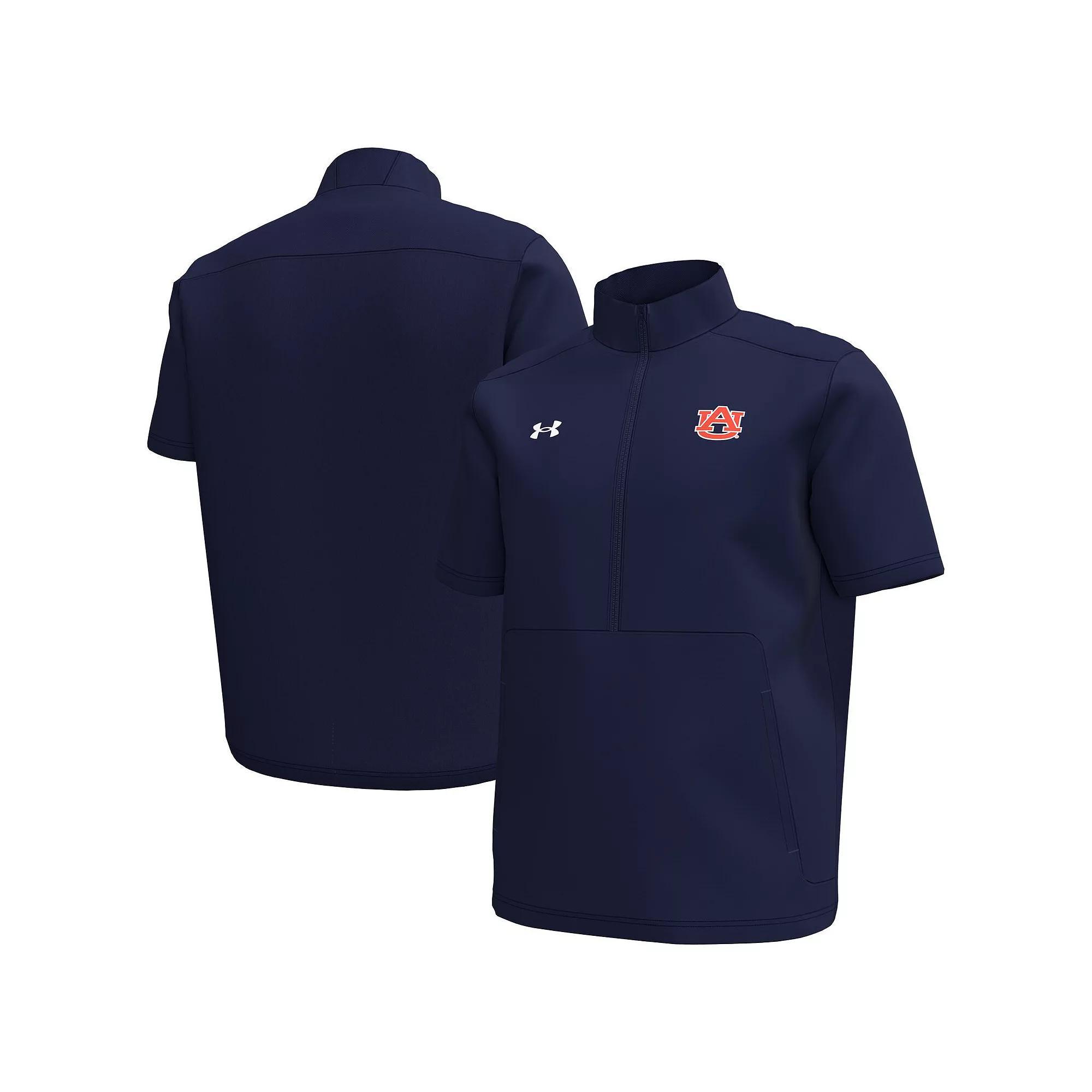 Men's Under Armour Garnet South Carolina Gamecocks Motivate Quarter-Zip Short Sleeve Top, Size: Medium, Red Product Image