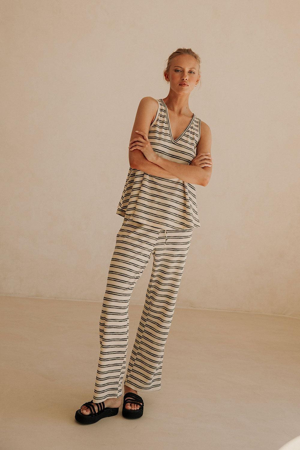 Lana Pants - Stripe Product Image