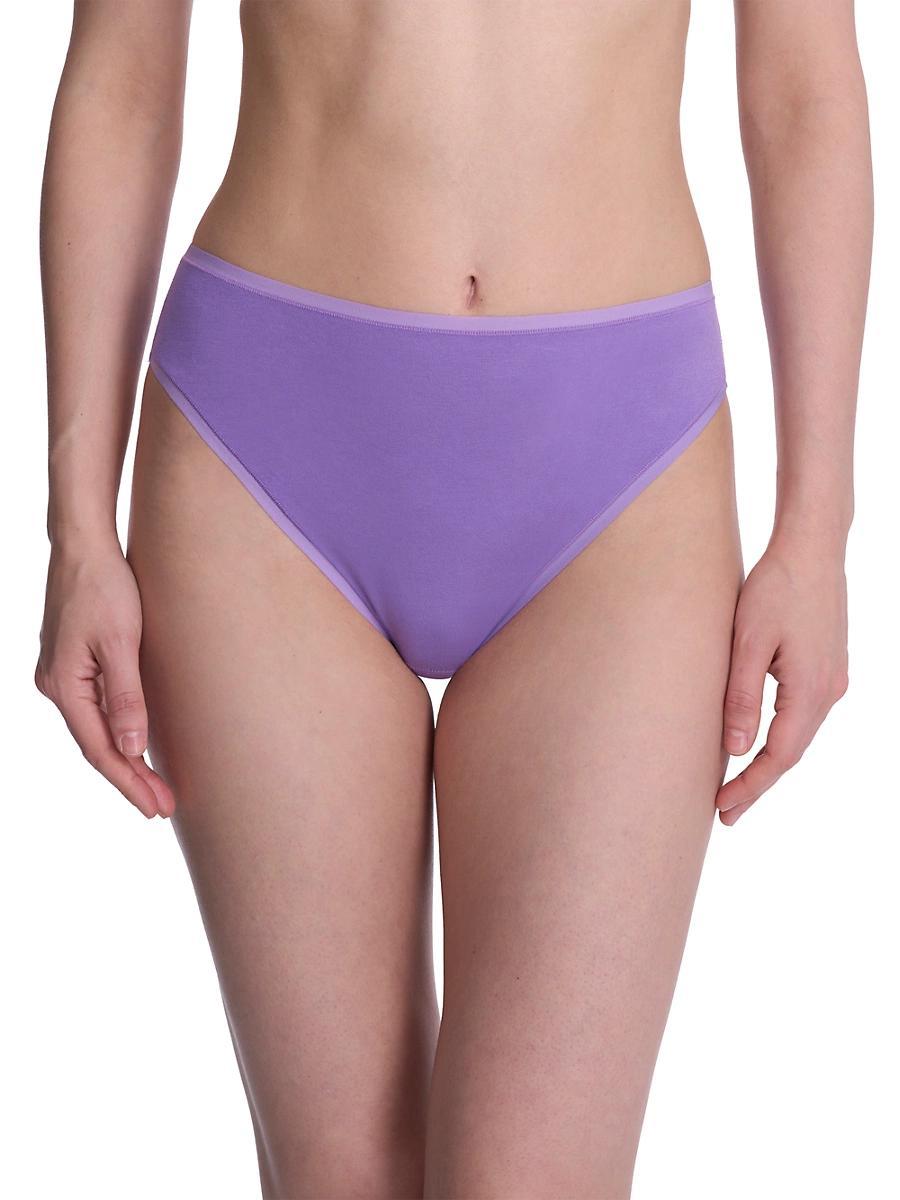 Womens Bliss Bare Cotton High Cut Brief Product Image