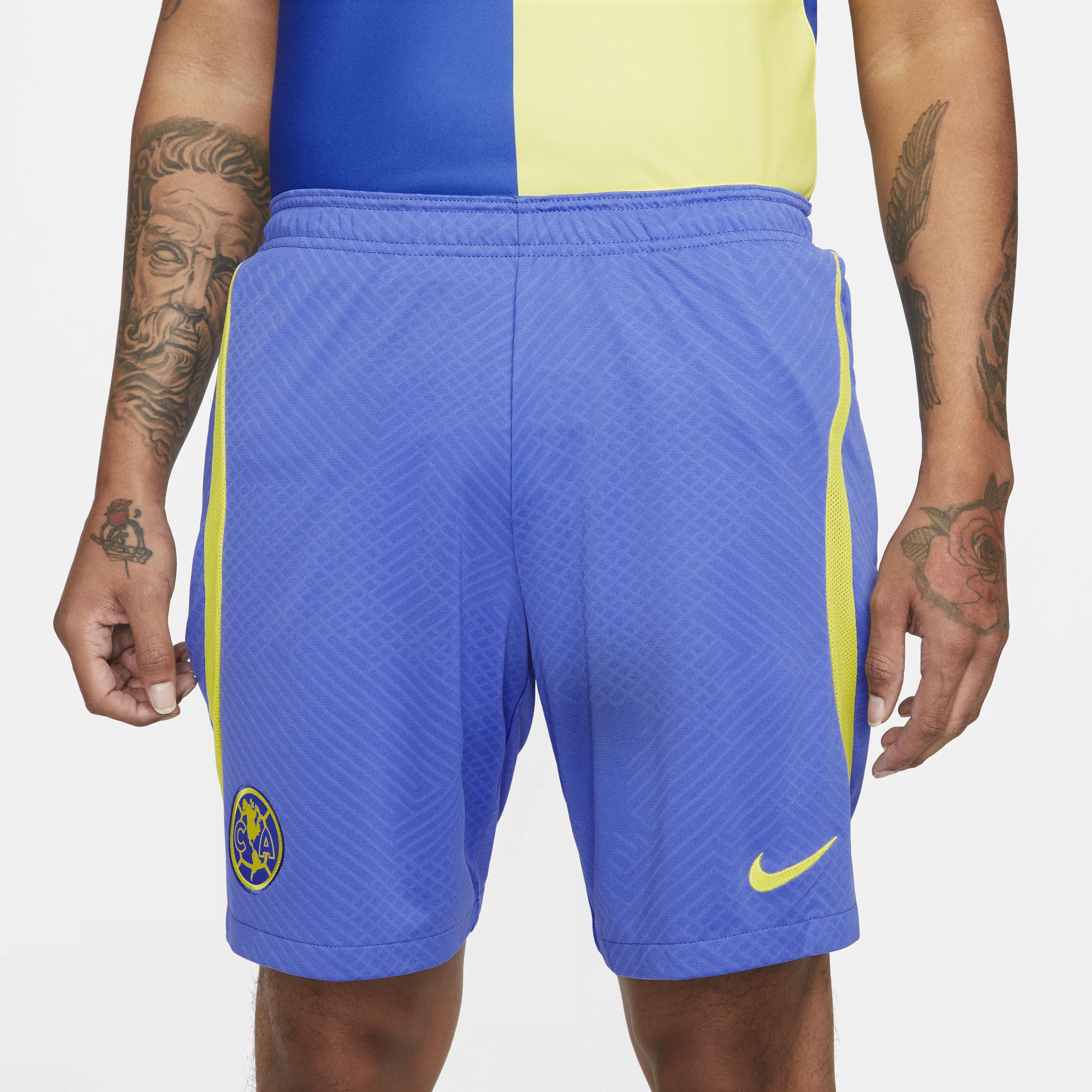 Men's Nike Blue Club America 2022/23 Strike Performance Shorts, Size: 2XL, Caf Blue Product Image