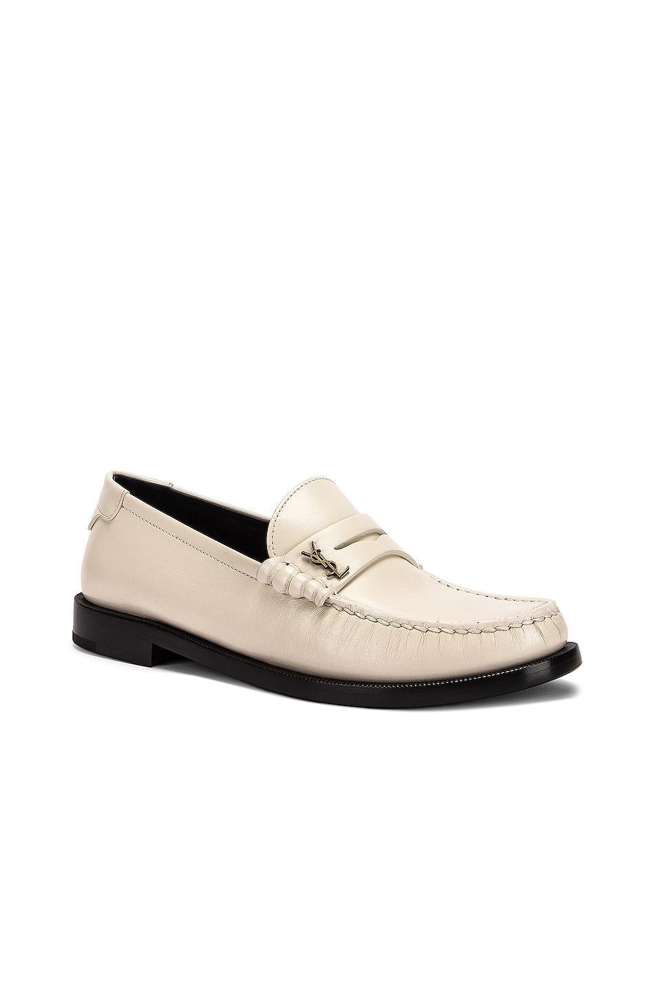 Saint Laurent Le Loafer in Ivory Product Image