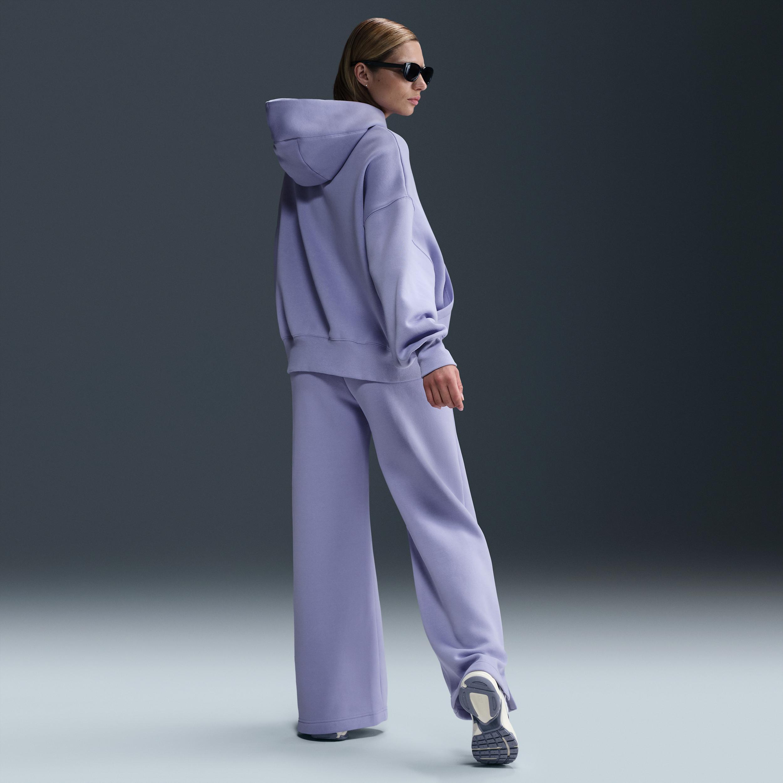 Women's Nike Sportswear Phoenix Fleece High-Waisted Wide-Leg Sweatpants Product Image