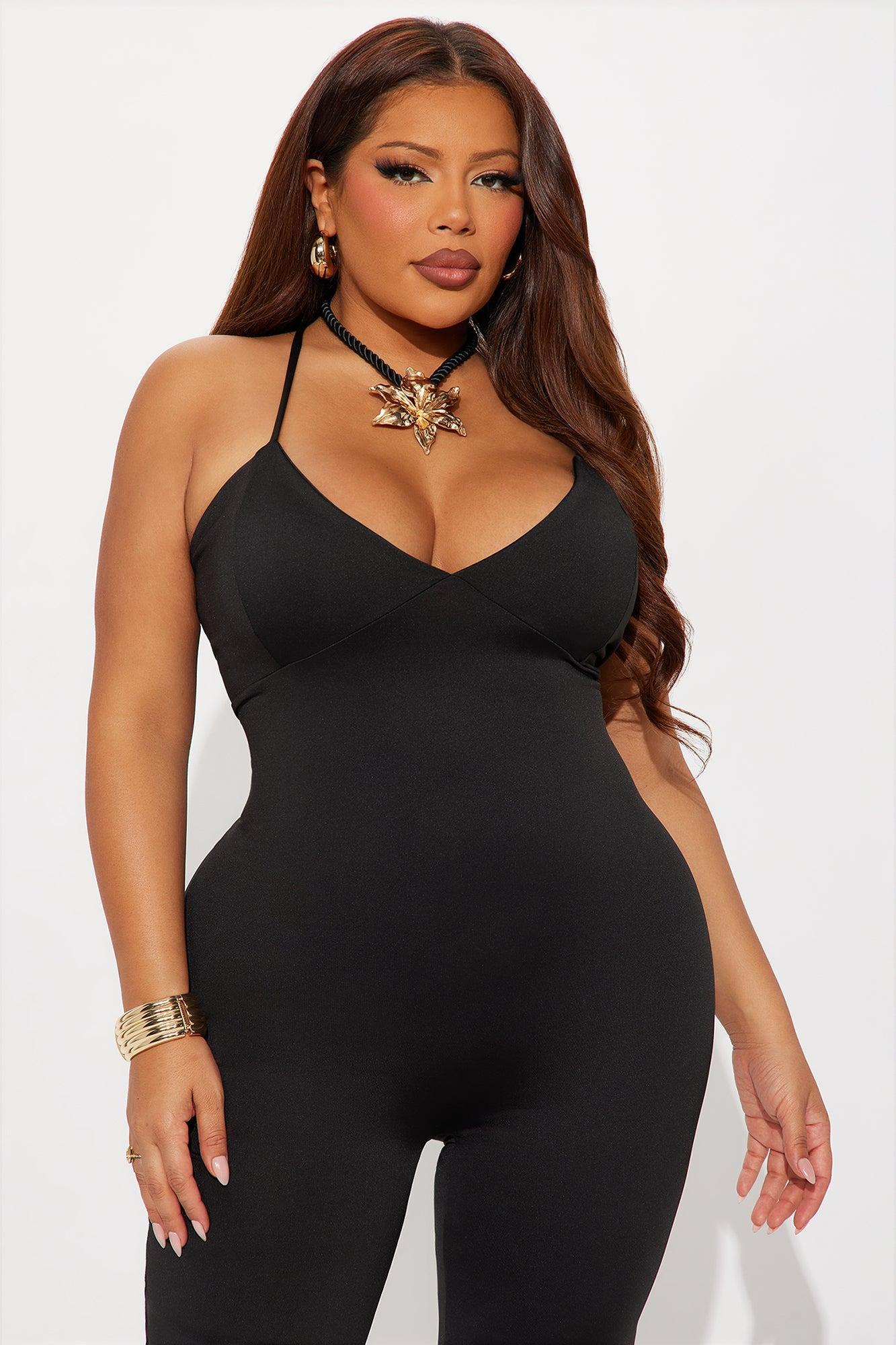 The Sleek Essential Jumpsuit - Black Product Image