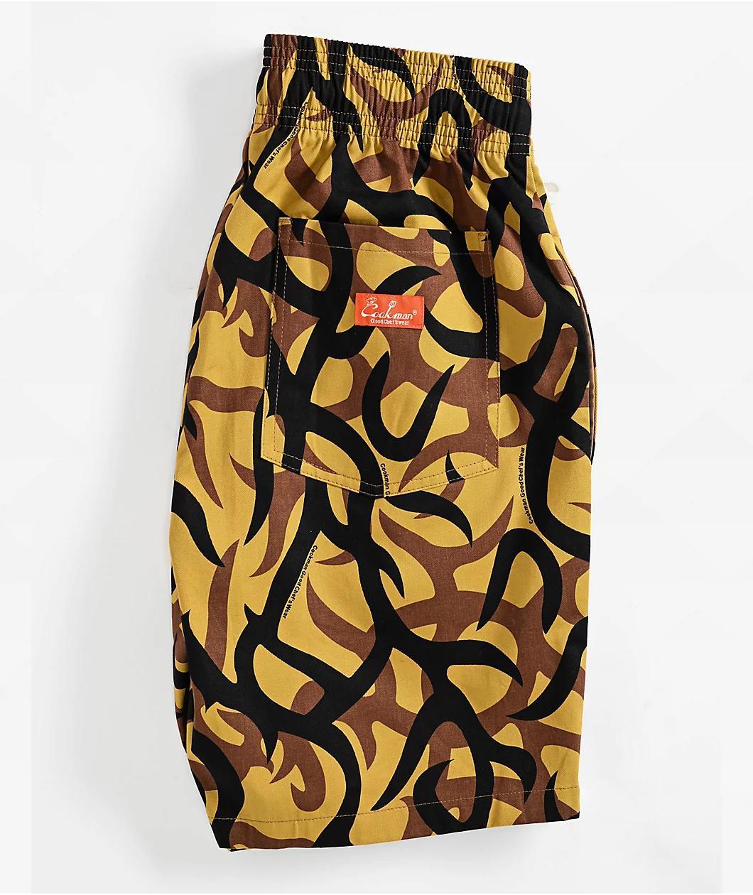 Cookman Y2K Beige Camo Shorts Product Image