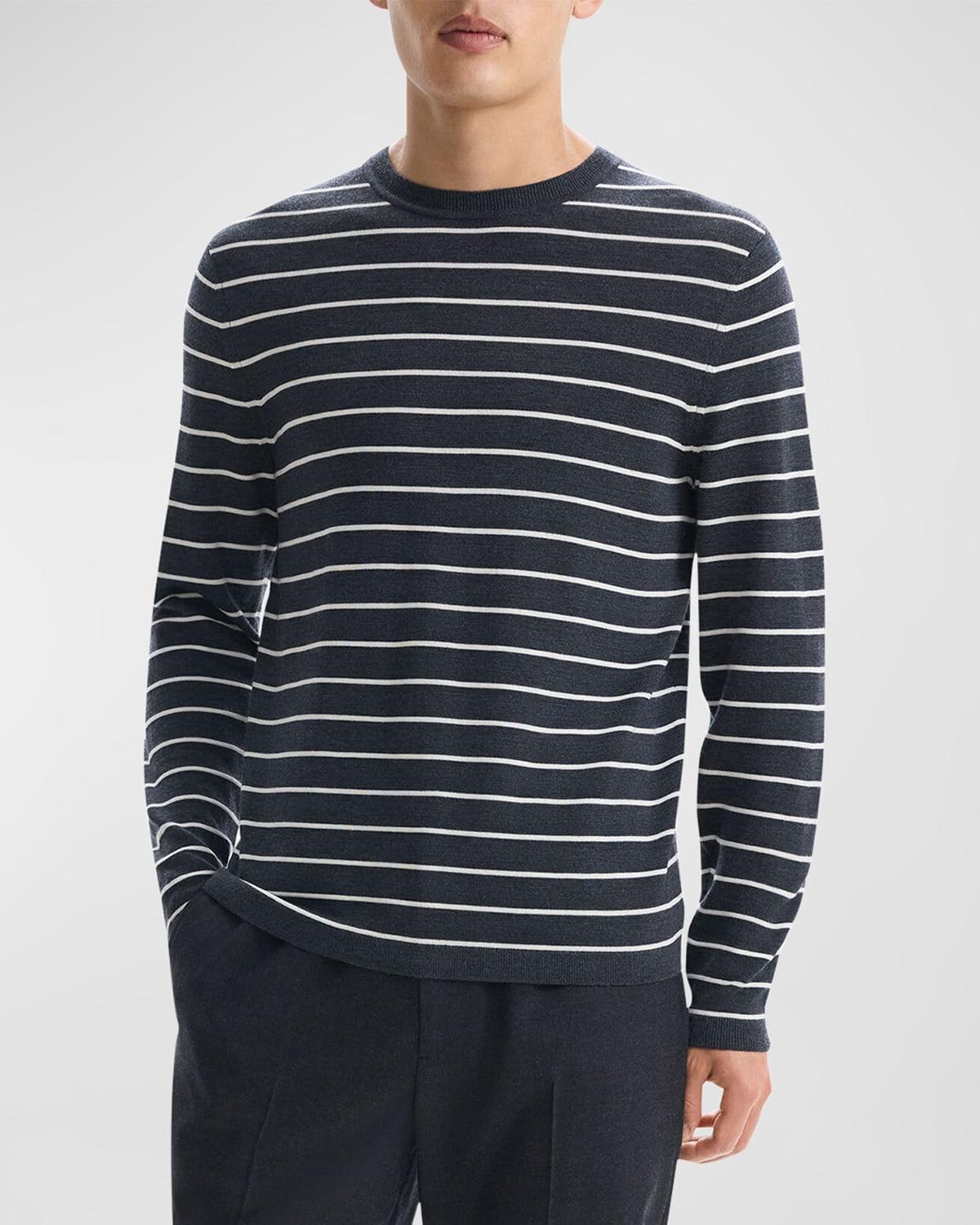 Mens Striped Long-Sleeve T-Shirt Product Image