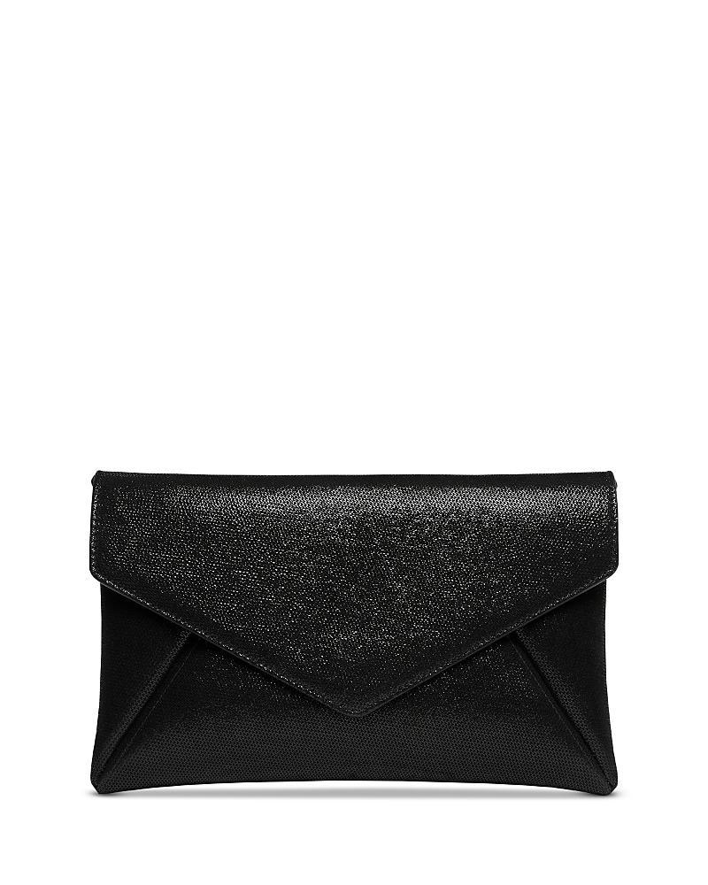 Womens Loveletter Glazed Suede Clutch Product Image