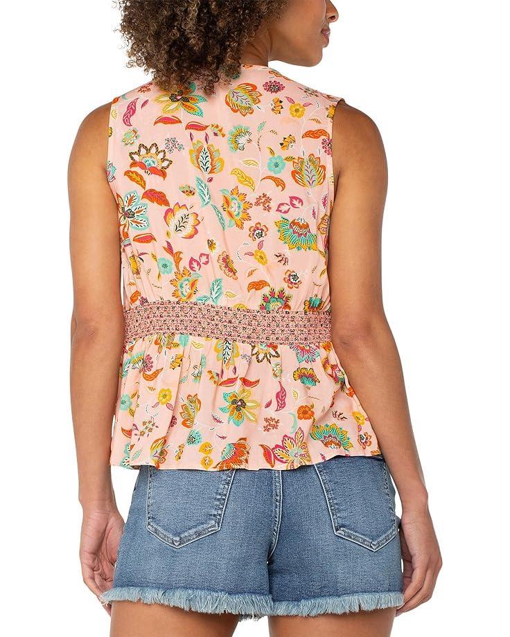 Shirred Sleeveless Tank Product Image