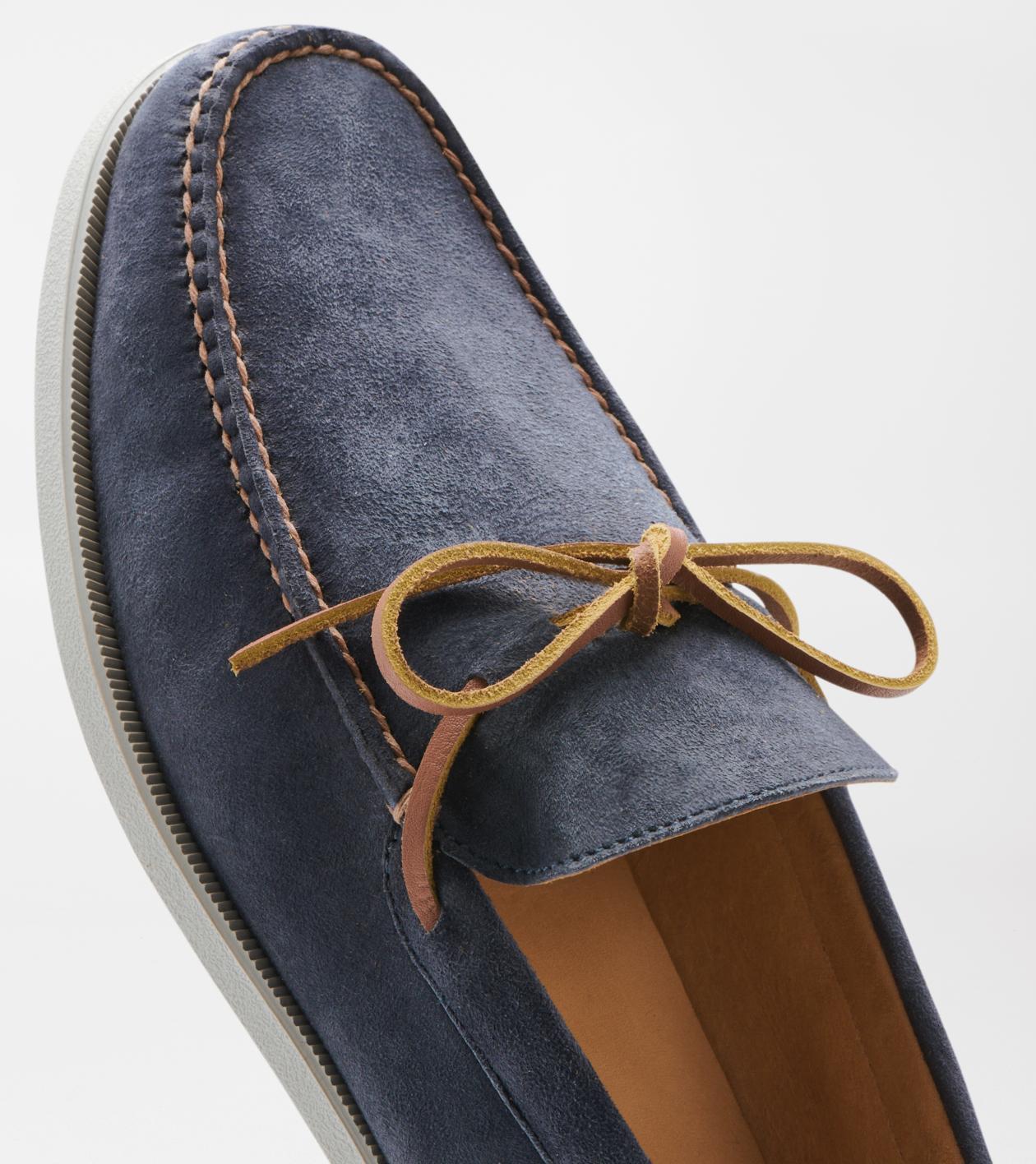 Peter Millar Mens Excursionist Boat Shoe | Color: Whiskey | Size: 8 Product Image