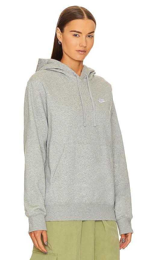 Mens Nike Sportswear Club Fleece Pullover Hoodie Dark Gray Grey Product Image