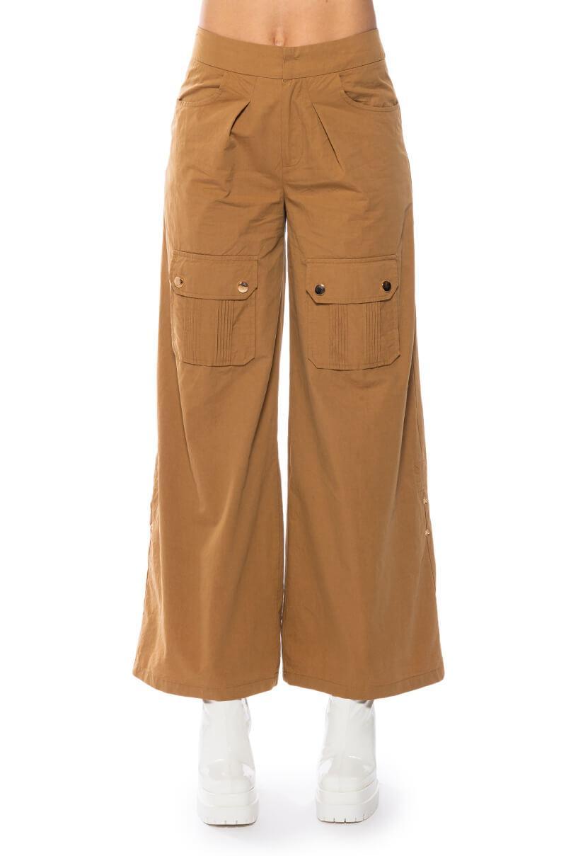 CARGO CHIC WIDE LEG PANTS Product Image
