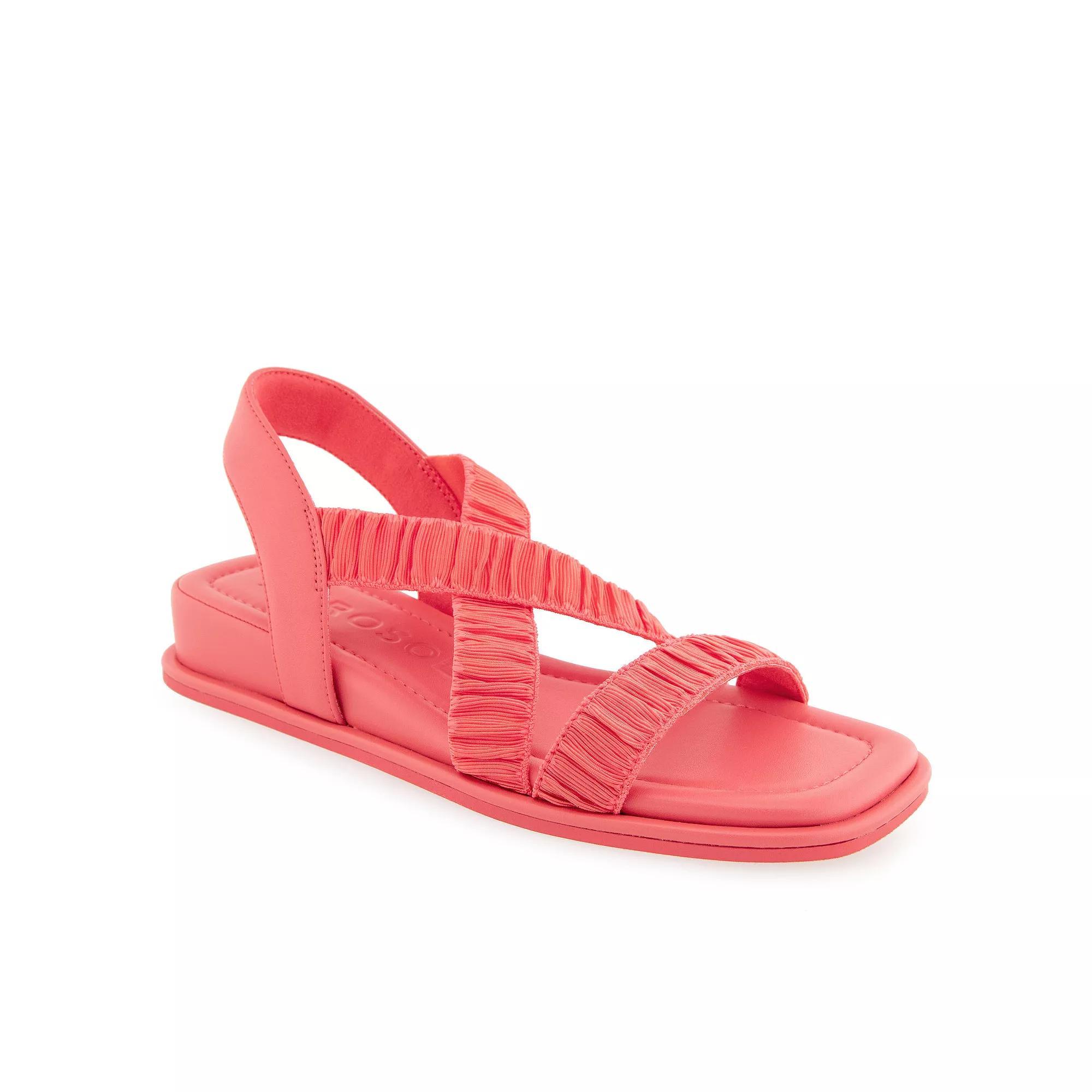 Aerosoles Bora Womens Elastic Slingback Sandals Pink Product Image