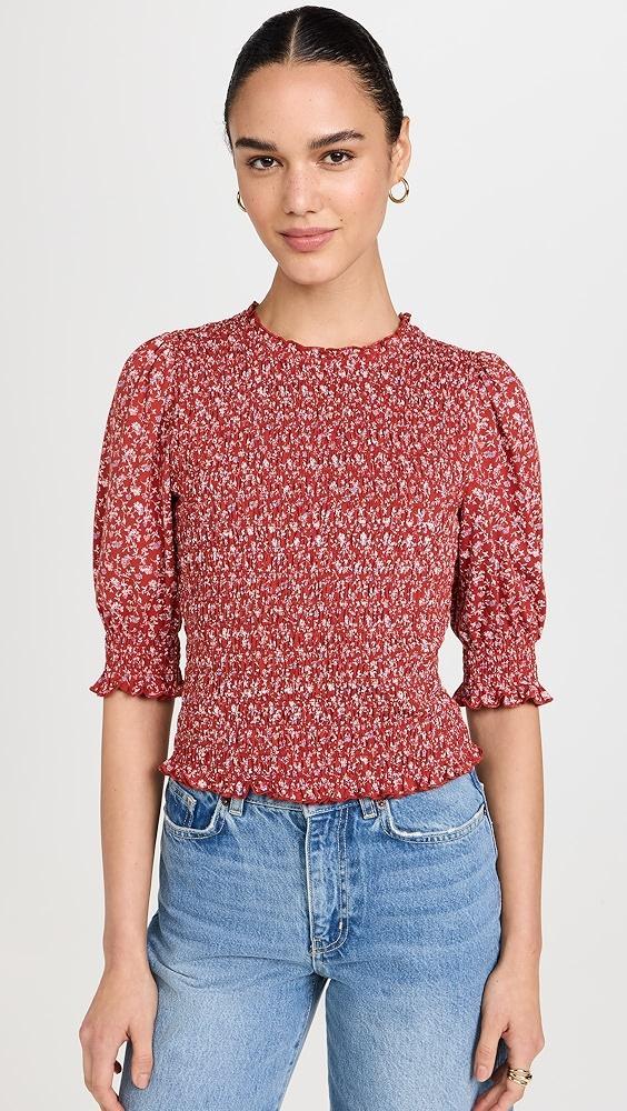 Veronica Beard Jean Langston Top | Shopbop Product Image