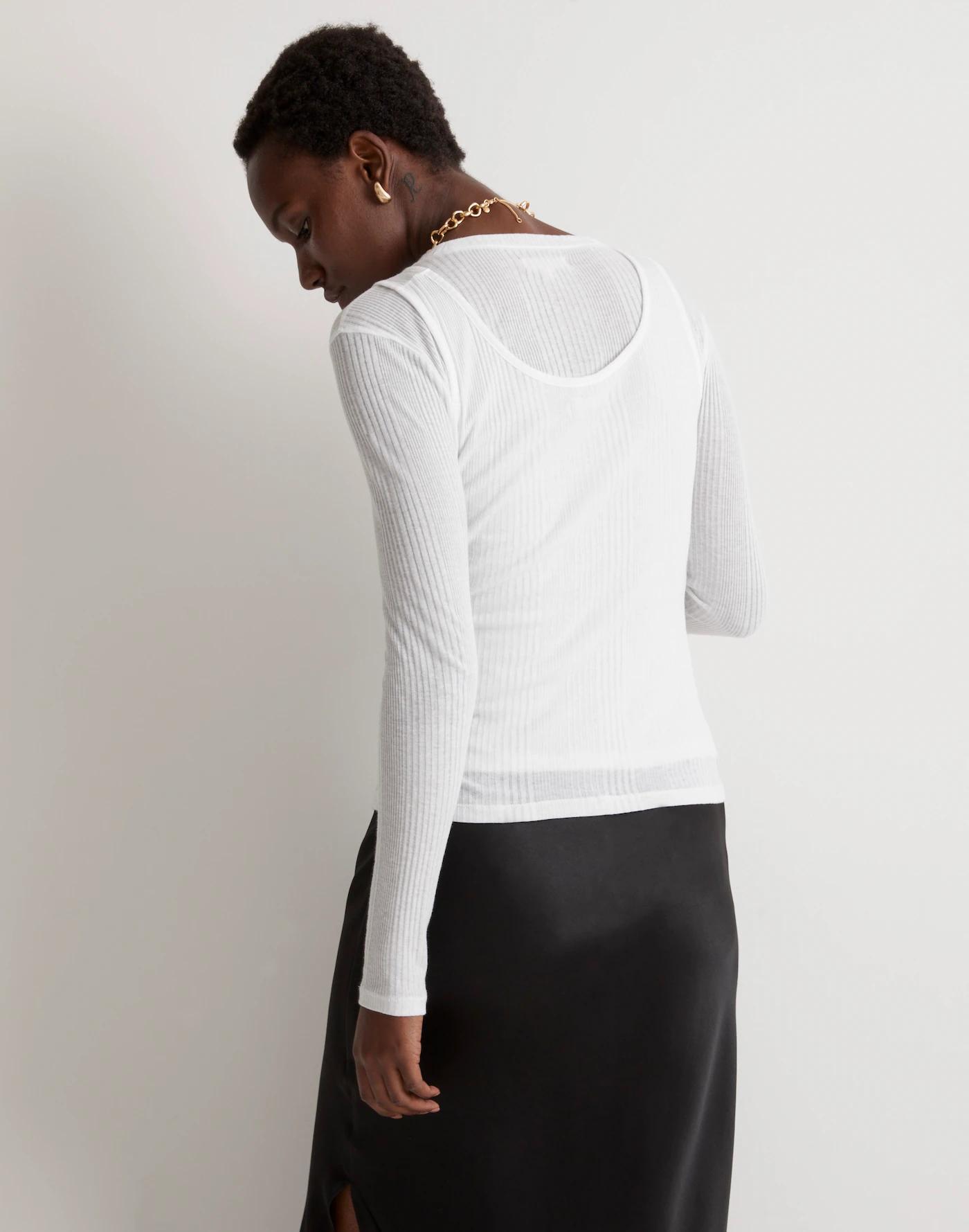 Variegated Ribbed Scoopneck Tank Product Image