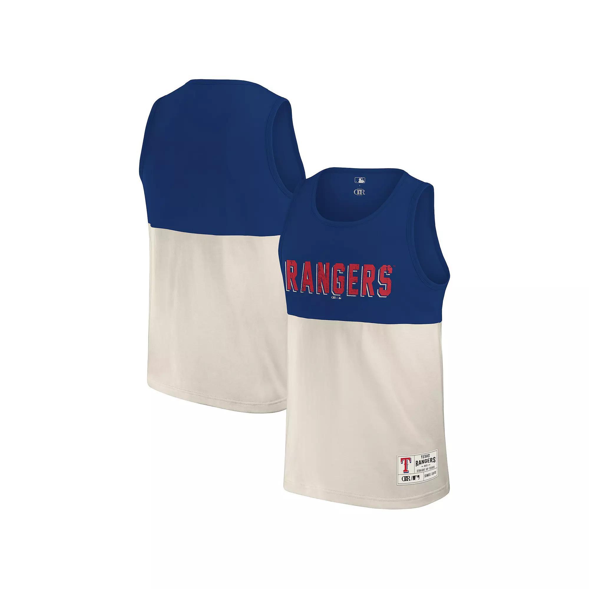 Men's Darius Rucker Collection by Fanatics Royal Kansas City Royals Colorblock Tank Top, Size: 2XL, Blue Product Image