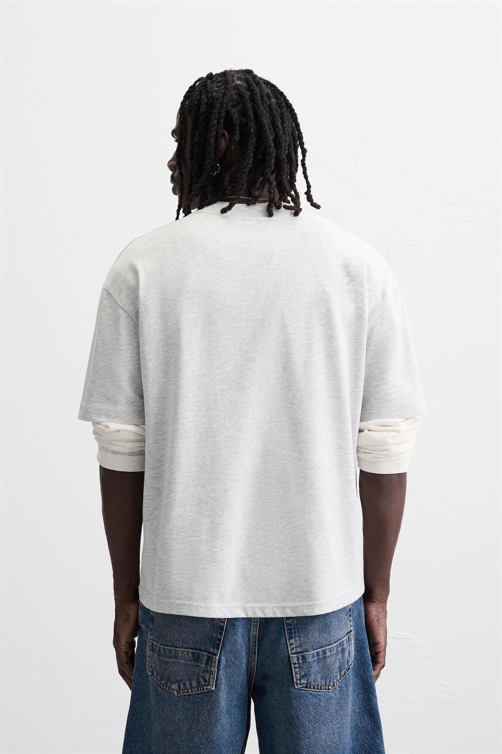 WASHED PRINT T-SHIRT Product Image
