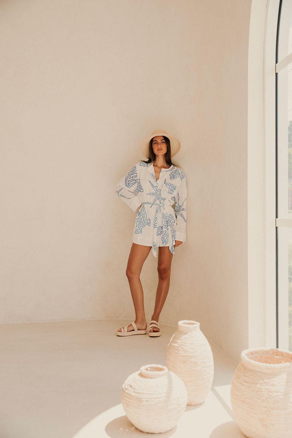 Ali Dress - Evoke Blue Product Image