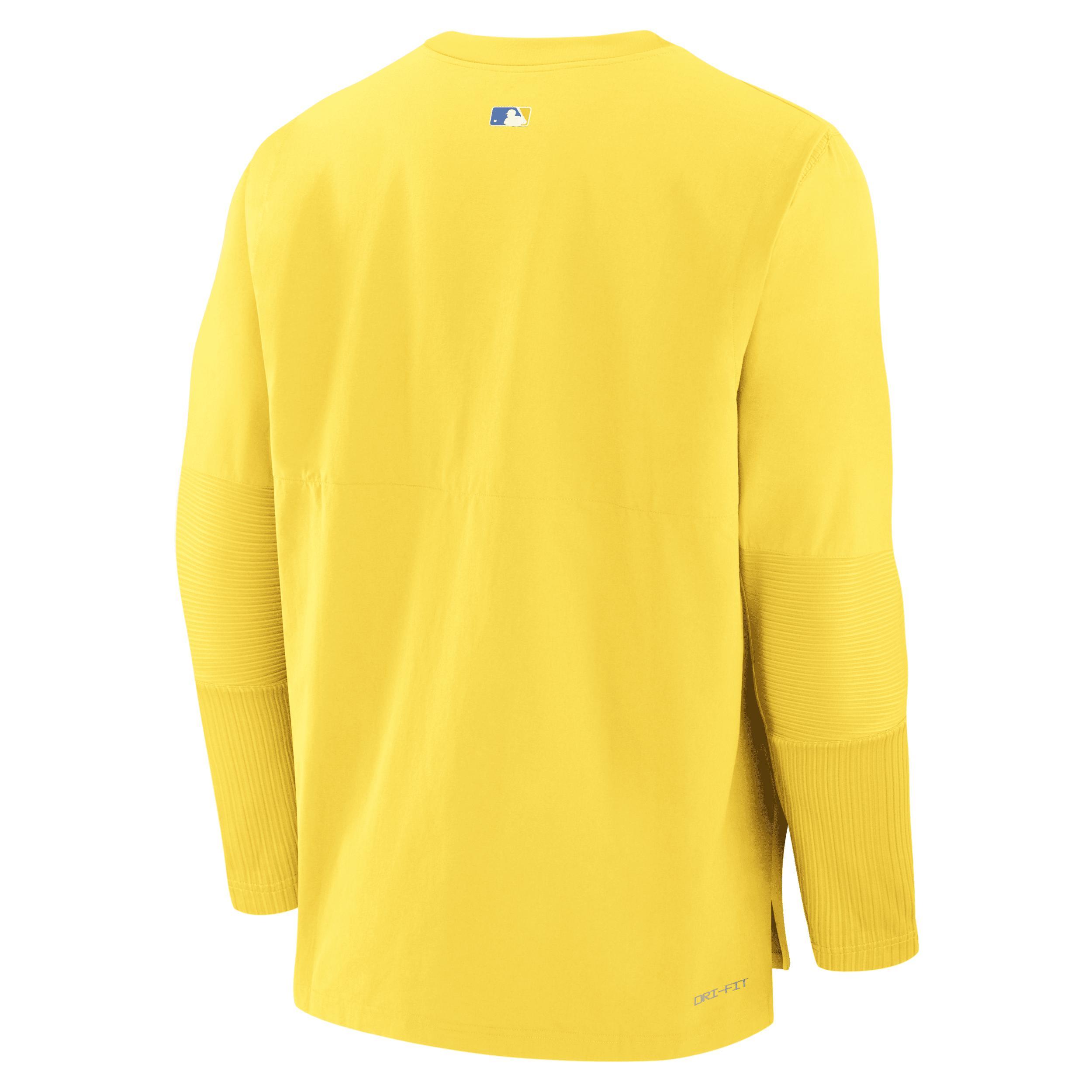 Boston Red Sox Authentic Collection City Connect Player Nike Men's Dri-FIT MLB Pullover Jacket Product Image