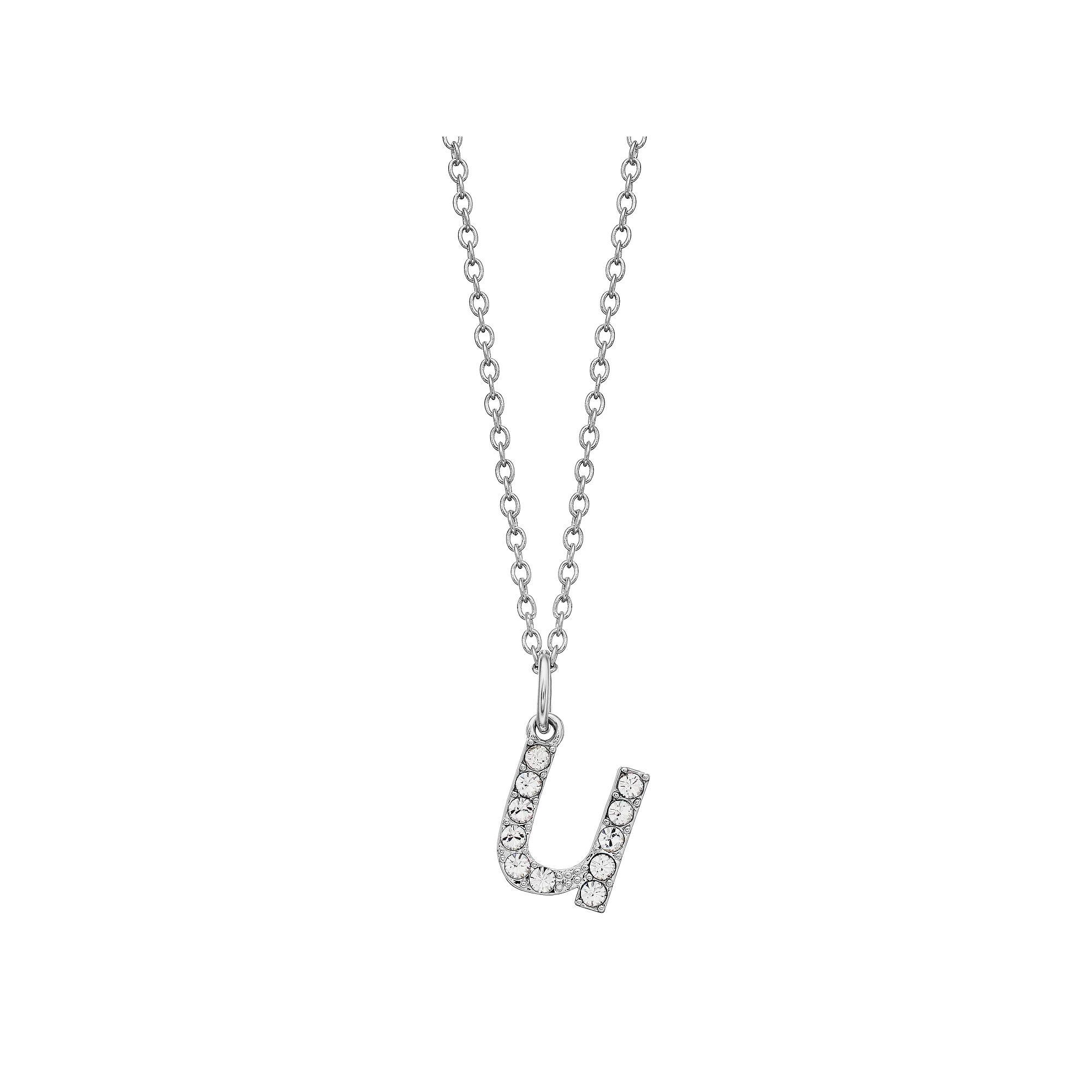Brilliance Initial Pendant Necklace, Womens Q Product Image