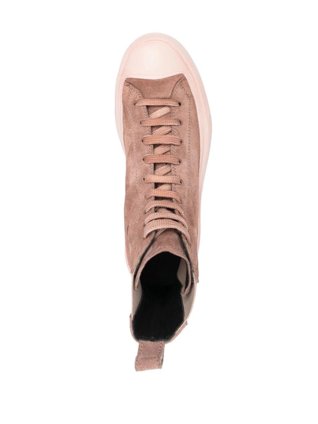 OFFICINE CREATIVE Frida Suede Sneakers In Pink Product Image