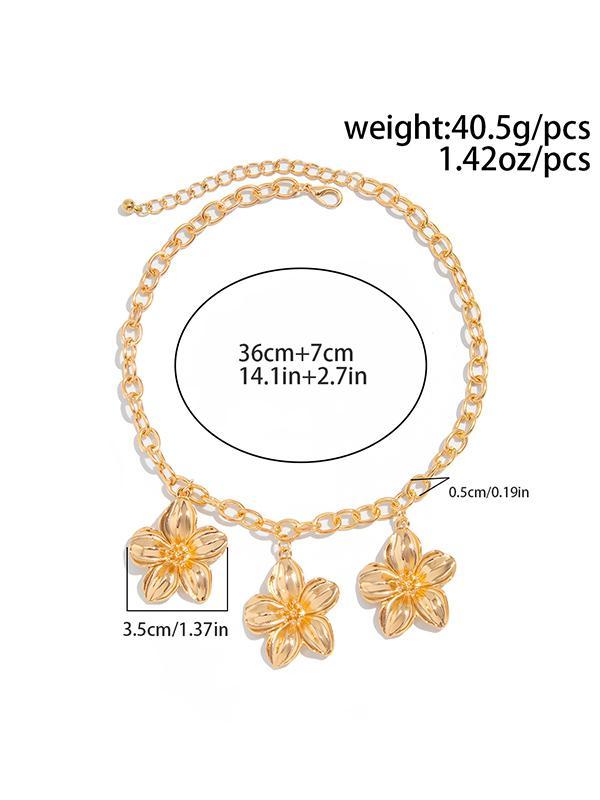 Flower Shape Necklaces Accessories Product Image