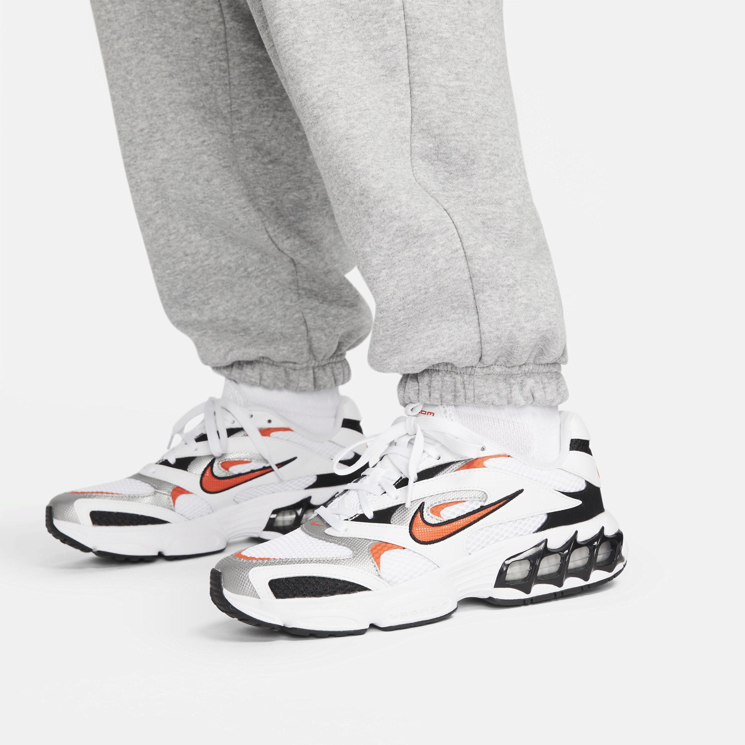 Nike Womens Style Fleece High Rise Pants - White/Black Product Image