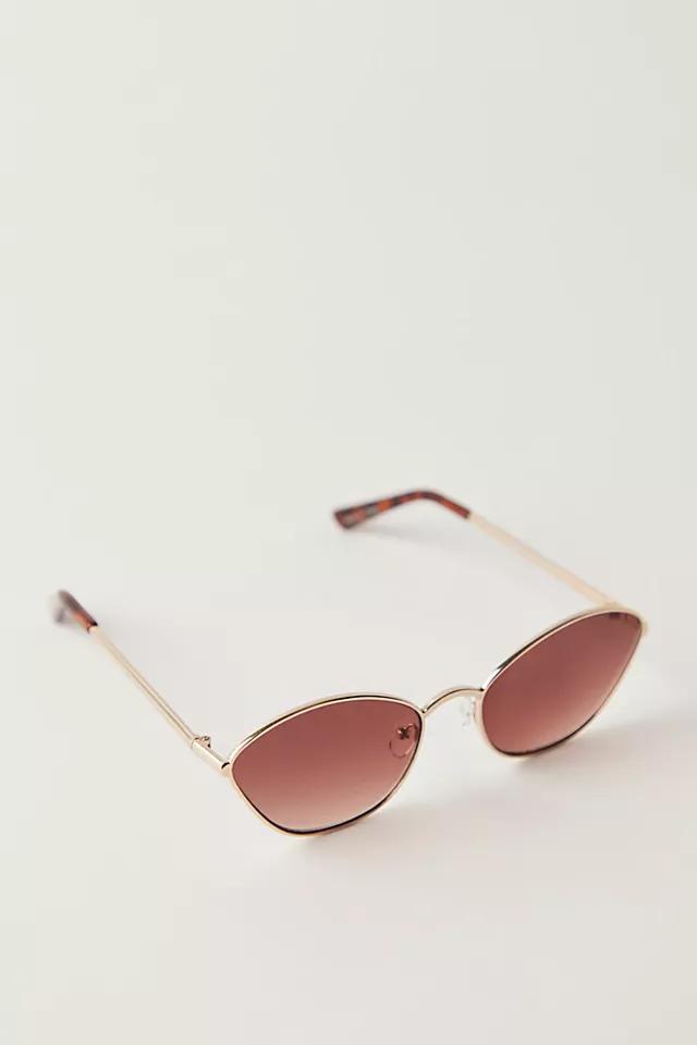 Ashley Metal Cat-Eye Sunglasses Product Image