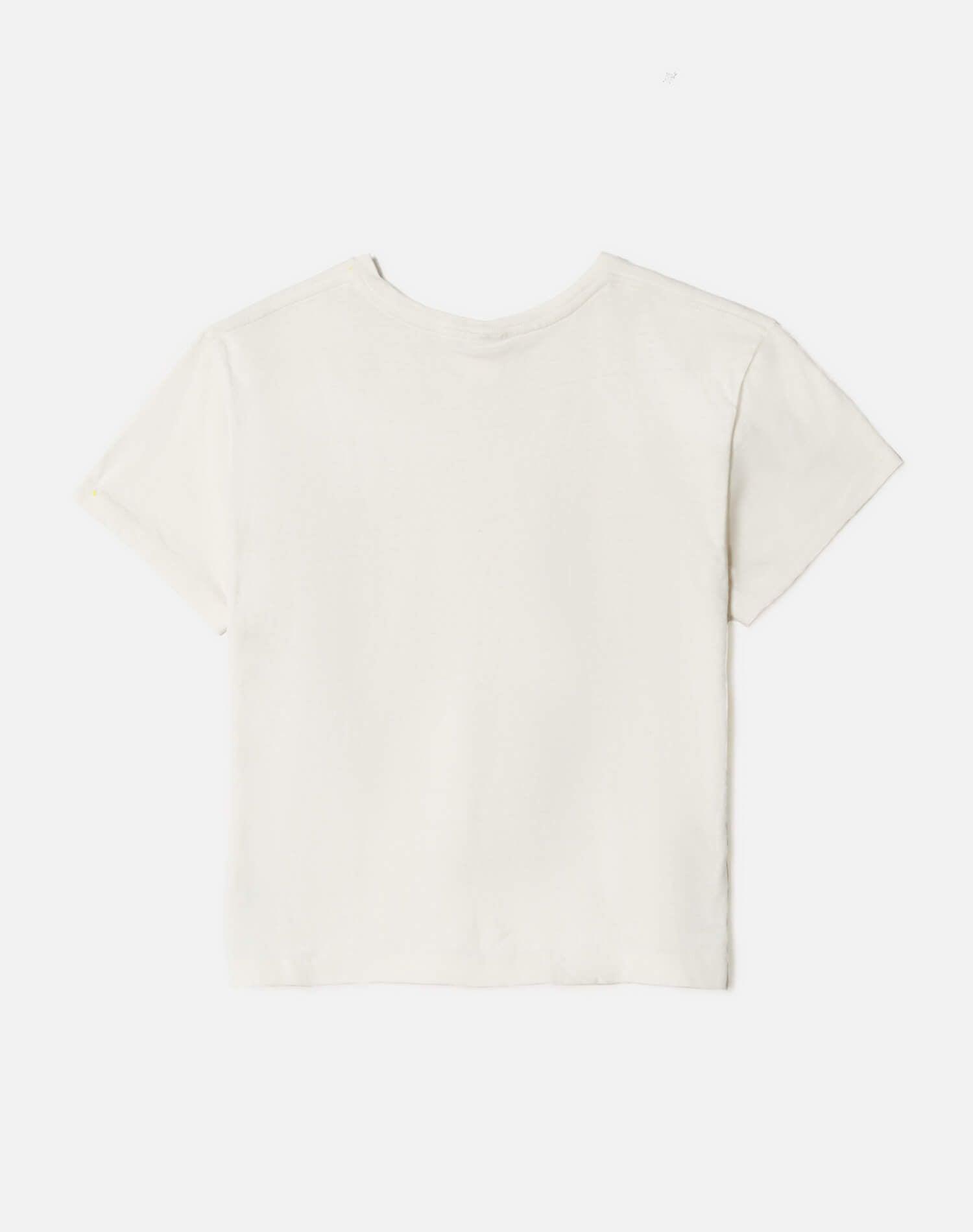 Hanes 1950s Boxy Tee - Vintage White Product Image