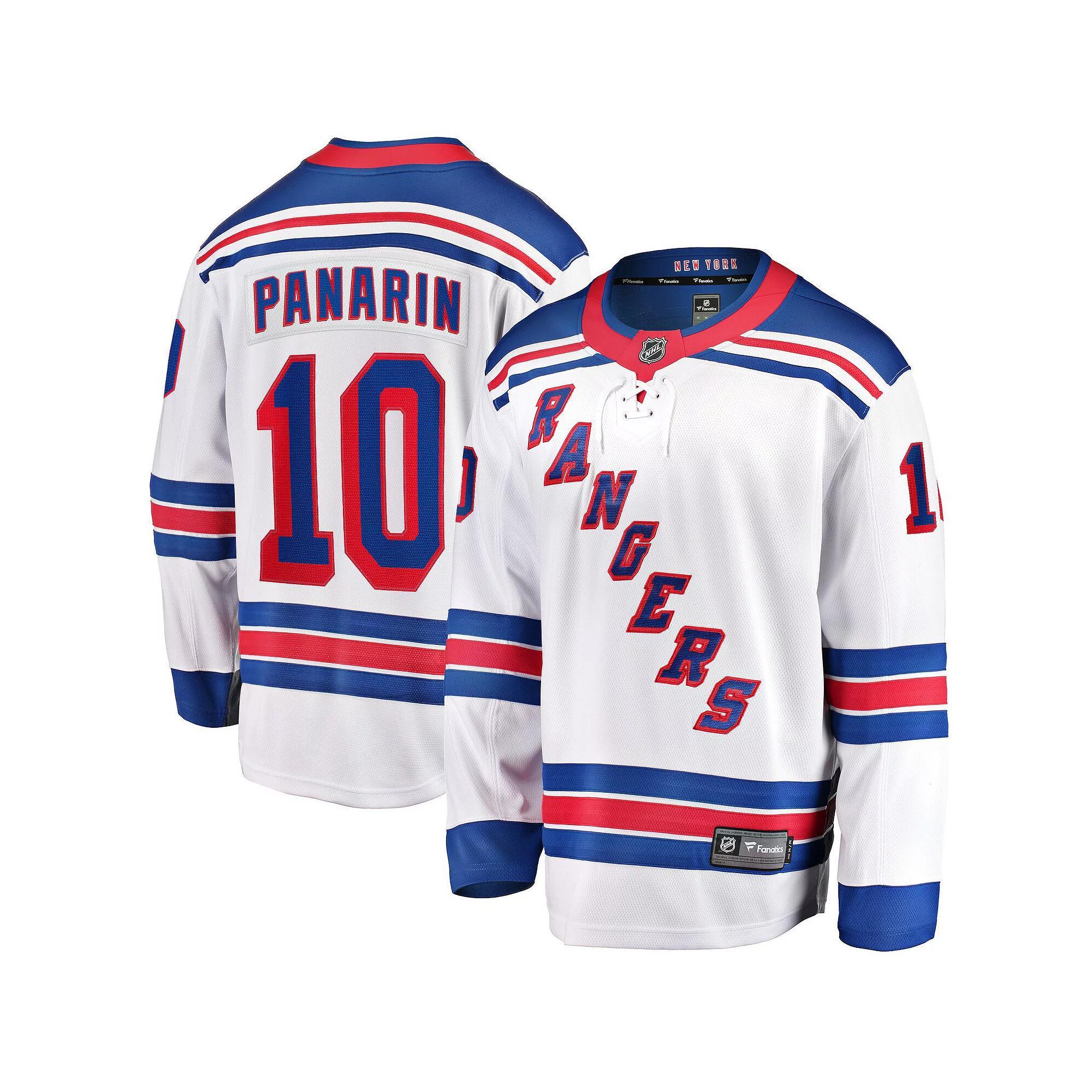 Mens Fanatics Branded Artemi Panarin White New York Rangers Away Premier Breakaway Player Jersey Product Image