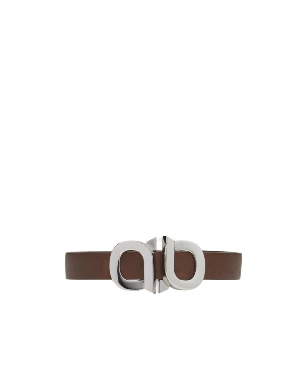 FERRAGAMO Gancini Bracelet In Brown Product Image
