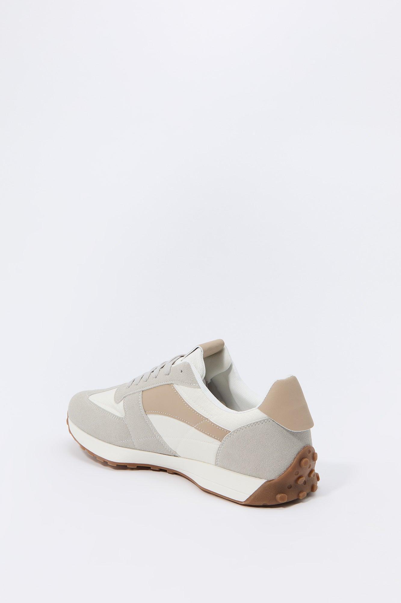 Faux Suede Colourblock Sneaker Male Product Image