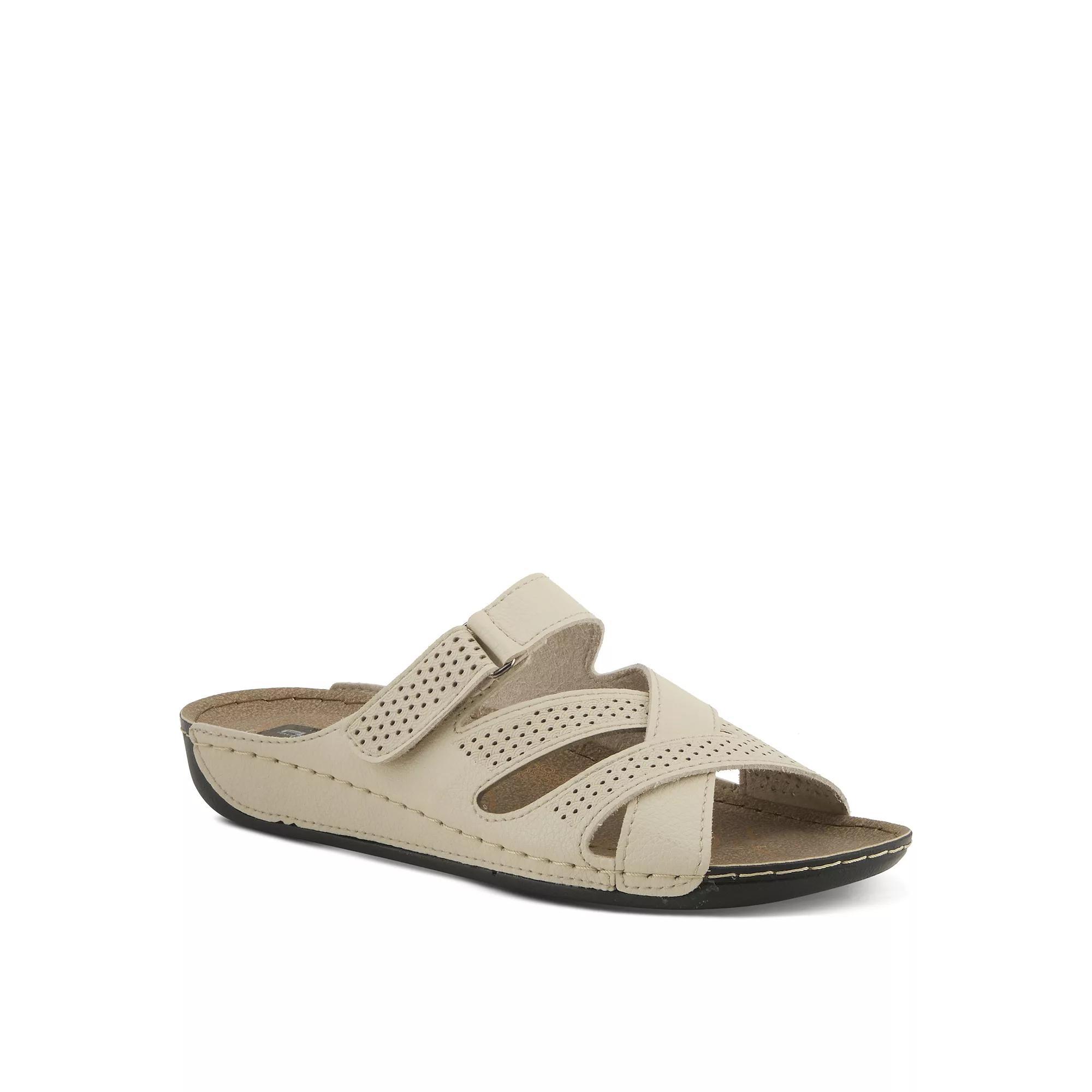 Flexus by Spring Step Karl Women's Slide Sandals, Size: 39, Beige Product Image