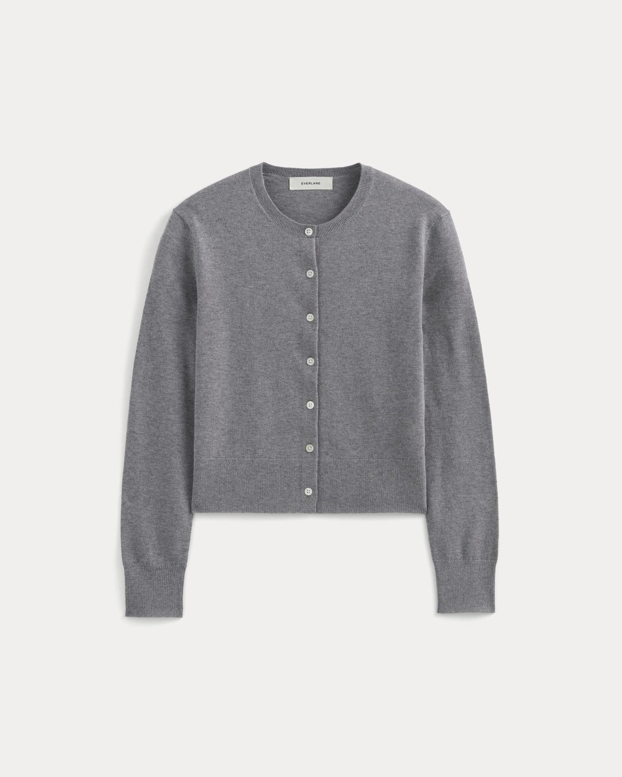 Womens Cropped Cardigan in Cotton Cashmere by Everlane Product Image