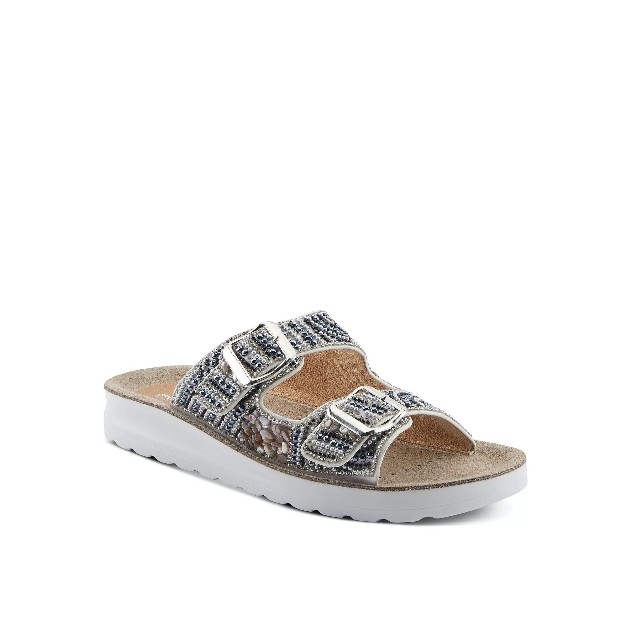 Flexus by Spring Step Cytheria Women's Slide Sandals, Size: 40, White Team Product Image